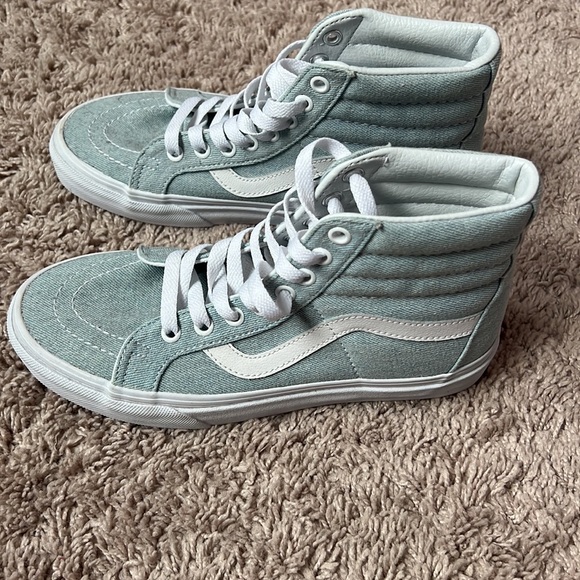 Denim High Top Vans - Picture 2 of 2